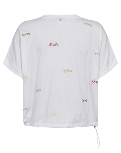 Nümph - NUJoya Boxy T-shirt - Bright White